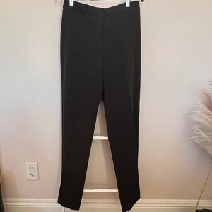 H&M Black Slim Ankle Pants Size 8 Stretch Tailored Career Office NWOT